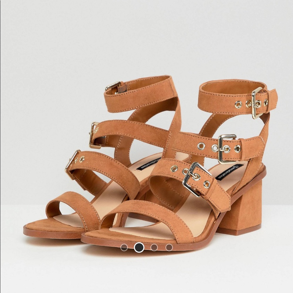 Stradivarious Buckle Sandals
